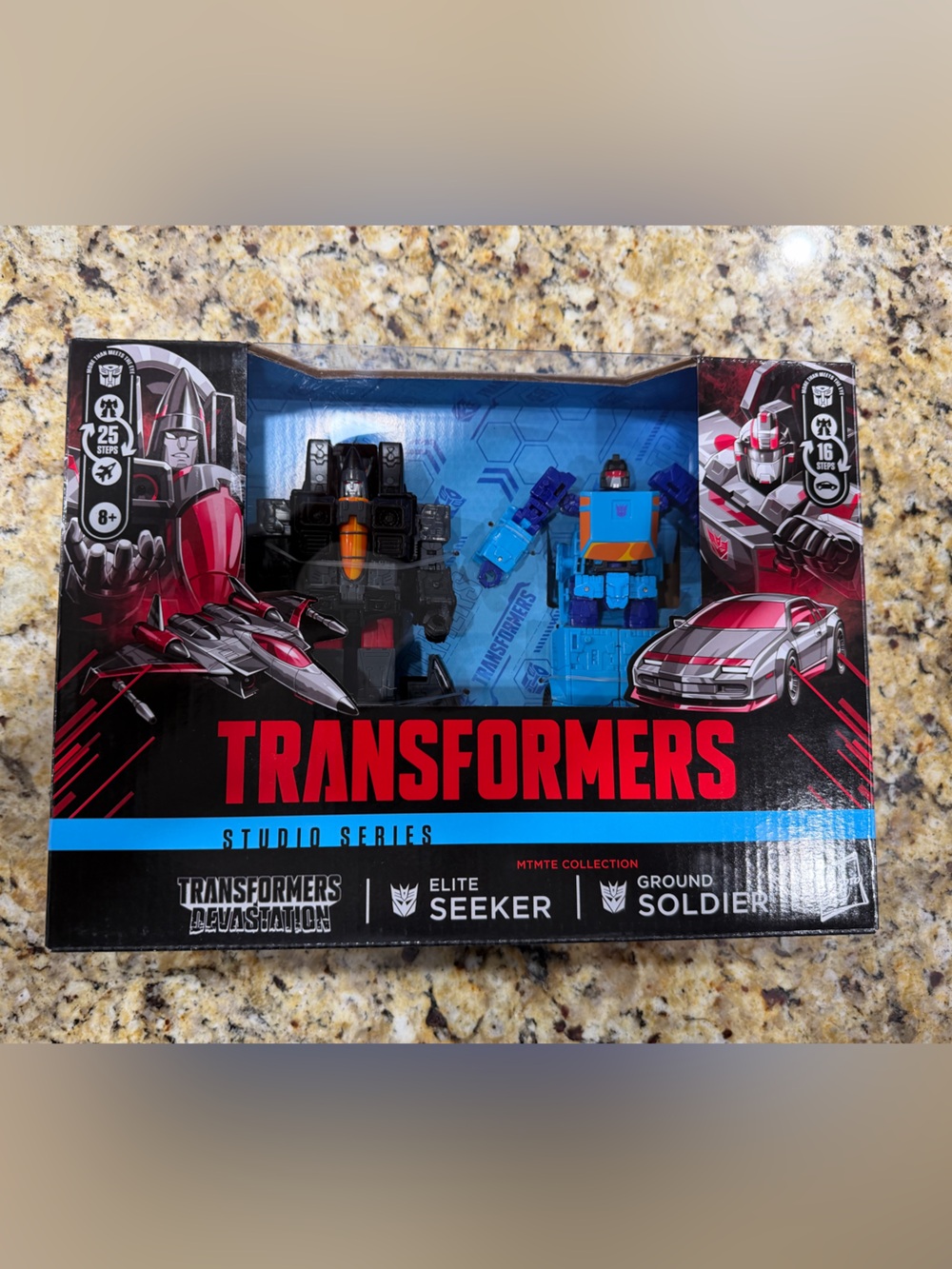 New! Transformers Devastation MTMTE Collection Elite Seeker Ground Soldier G1372